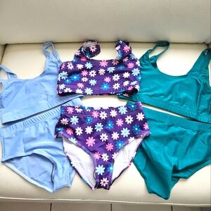 3 Set of Girl's Bikinis